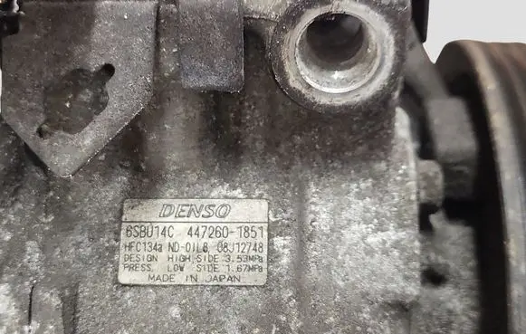 BMW 1 E81 E87 Air conditioning (A/C) compressor (pump) 4472601851 6SBU14C