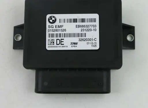 BMW 5 F10 F11 Hand brake control module EB686327703