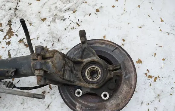 Peugeot 208 I Front wheel hub spindle knuckle 