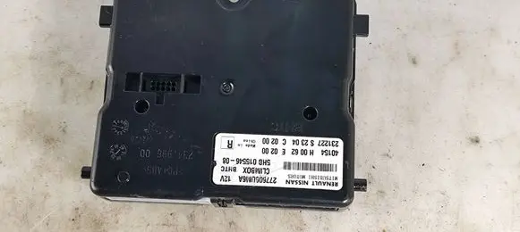 Climate control unit