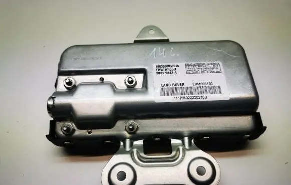 Front door airbag