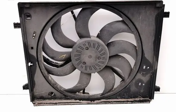 Electric radiator cooling fan