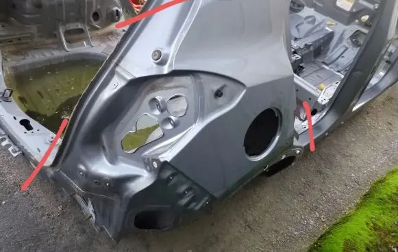Rear quarter panel