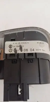Mercedes-Benz C W203 Light switch 24406574725