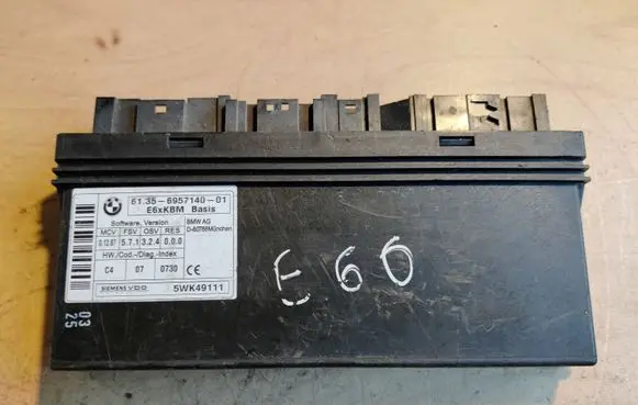 BMW 5 E60 E61 Comfort/convenience module 61356957140 6135695714001