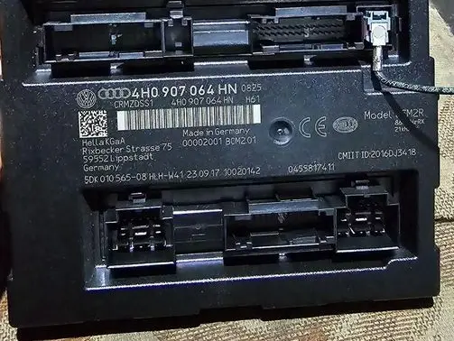 Audi A8 S8 D4 4H Comfort/convenience module brak