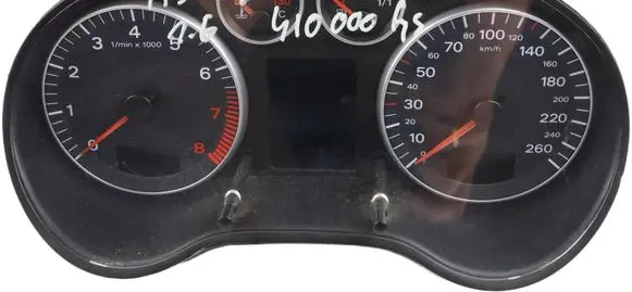 Audi A3 S3 8P Speedometer (instrument cluster) 8P0920930G