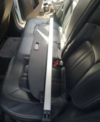 Parcel shelf load cover