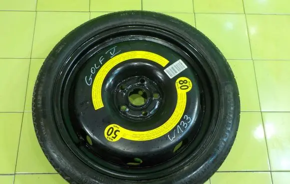 Volkswagen Golf VI R18 spare wheel 5X112
