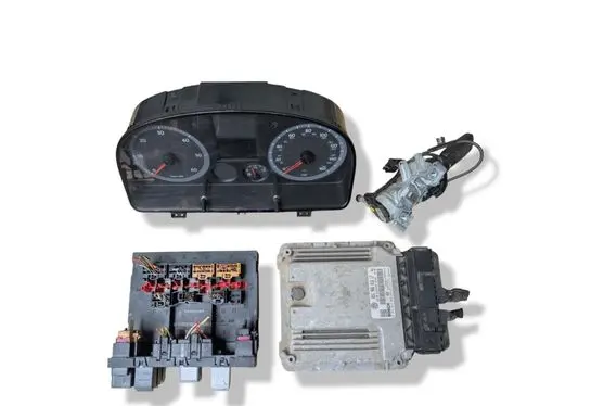 Volkswagen Caddy Engine ECU kit and lock set 0281014069 03G906016LF