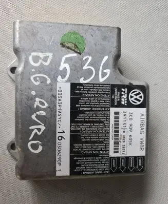 Volkswagen PASSAT B6 Airbag control unit/module 3C0909605K 391131 H029S2521