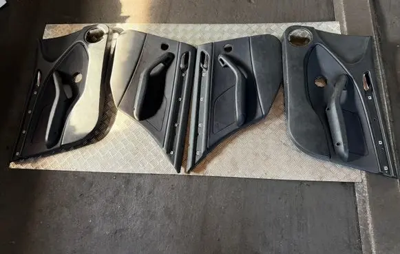BMW 3 E46 Door card panel trim set 708672038 3189293 8196788