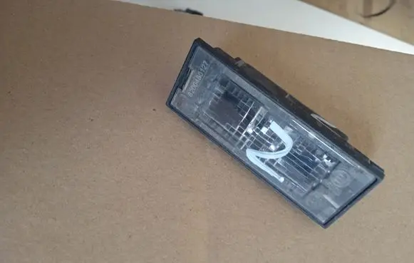 Renault Megane III Number plate light 8200480127