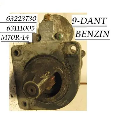 Alfa Romeo 166 Starter motor 63223730 63111005