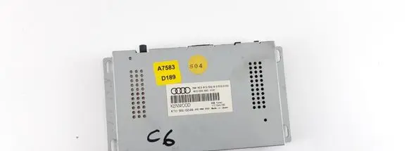 Audi A6 S6 C6 4F Antenna control unit 4E0910563B 4E0035563