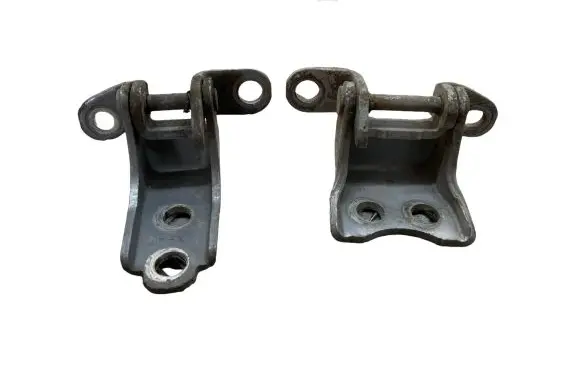 Front door hinge set