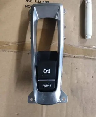 BMW X5 F15 Hand brake release handle 3214610107 9350898 2613000057278017