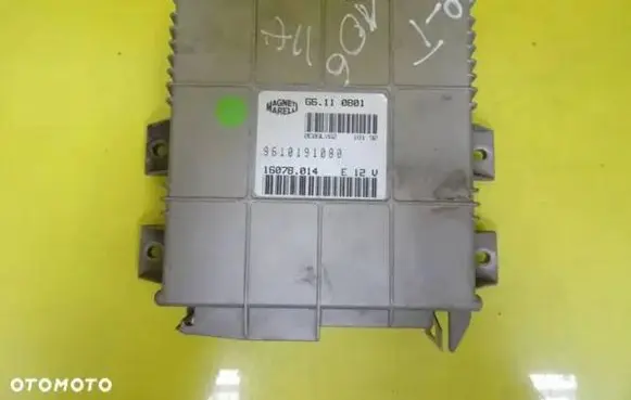 Peugeot 106 Engine control unit/module 9610191080