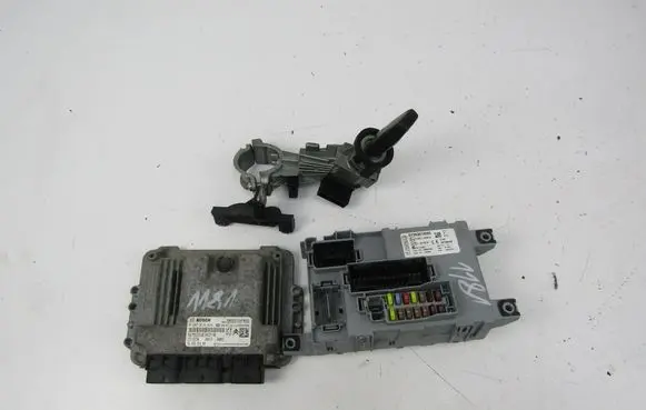 Peugeot Bipper Engine ECU kit and lock set 01353010080