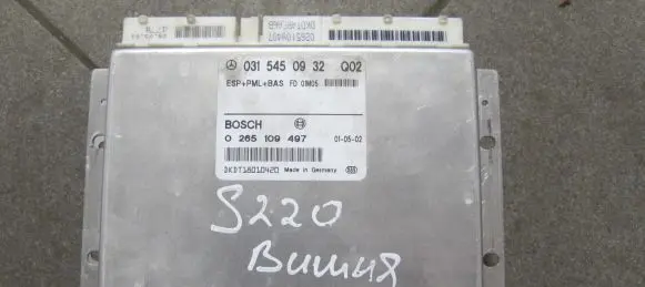 Mercedes-Benz S W220 ABS control unit/module 0315450932 0265109497