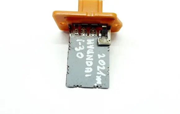 Heater blower motor/fan resistor