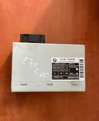BMW X5 E70 Keyless (KESSY) go control unit/module 9134707 5WK49131B