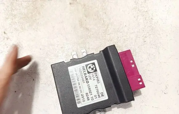 BMW 3 E90 E91 Fuel injection pump control unit/module 16147276046 7276046
