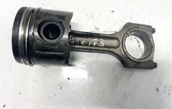Piston with connecting rod
