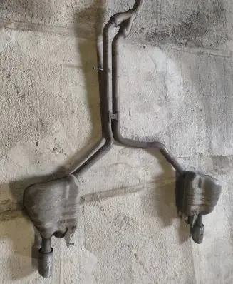 Audi A6 S6 C7 4G Muffler/silencer 