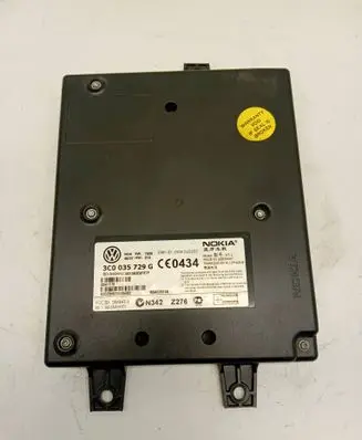 Volkswagen Golf V Bluetooth control unit module 3C0035729G B6A028108