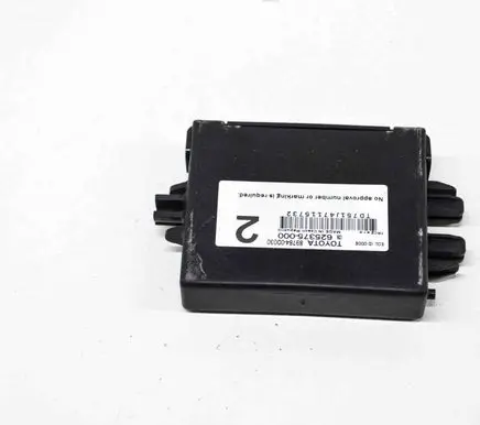 Toyota Yaris Immobilizer control unit/module 625375000 897840D030