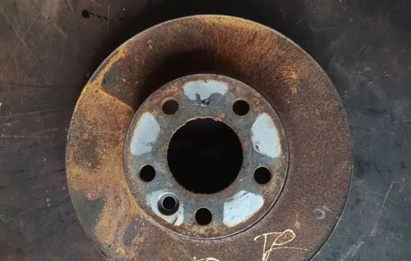 Volkswagen Touareg I Front brake disc