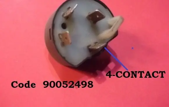 Opel Kadett E Ignition lock contact 90052498