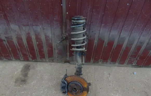 Renault Kangoo II Front wheel hub spindle knuckle