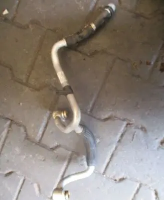 Audi Q7 4M Engine coolant pipe/hose 057