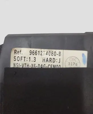 Citroen C6 Head up display screen 9661274080B