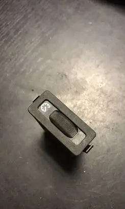 Panel lighting control switch