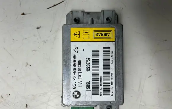 BMW 7 E65 E66 Airbag control unit/module 6930600 12236759 010305