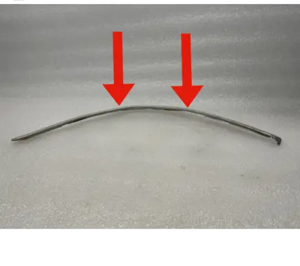Audi A8 S8 D2 4D Front bumper splitter molding