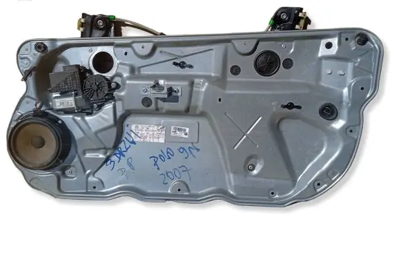 Volkswagen Polo IV 9N3 Front door window regulator motor 6Y2959801KASACJ 6Y2959801