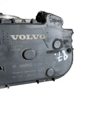 Volvo XC60 Throttle valve 31216665 0280750520 10W455
