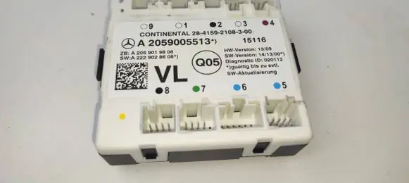 Mercedes-Benz C W205 Central body control module A2059005513