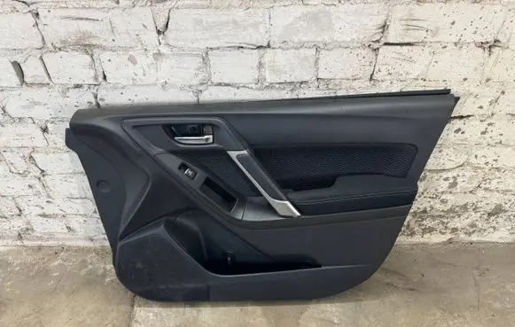 Front door card panel trim