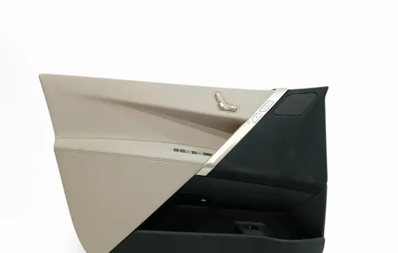 Front door card panel trim