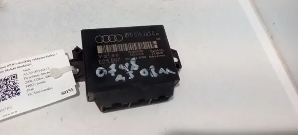 Audi A3 S3 8P Parking PDC control unit/module 8P0919283D 601960