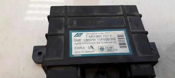 Ford Galaxy Comfort/convenience module 7M0962257F 95VW15K600BB