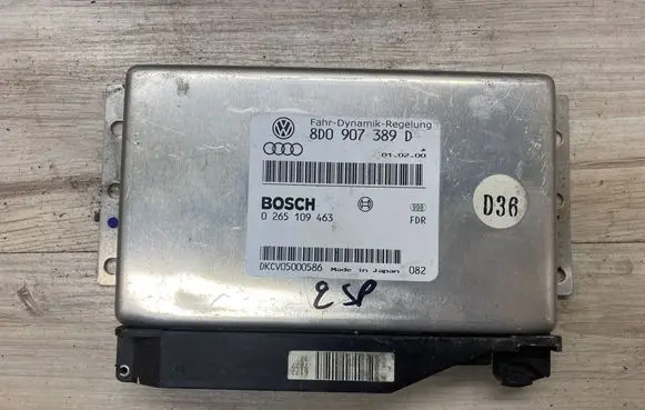 Audi A6 S6 C6 4F ESP (stability system) control unit 8D0907389D 0265109463 DKCV05000586