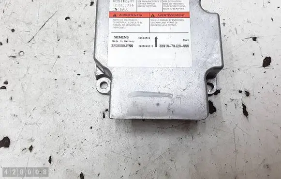 Suzuki SX4 Airbag control unit/module 5WK43632 3891079J20000 32S0000UYNN