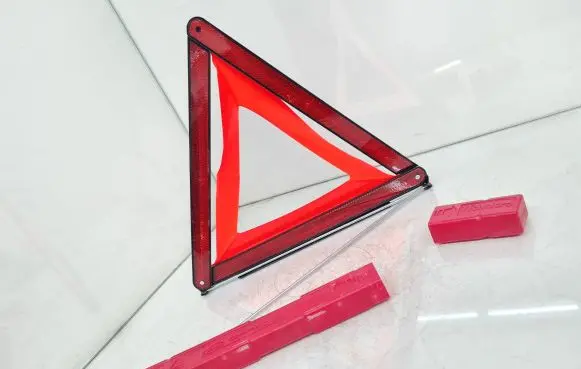 Emergency warning sign