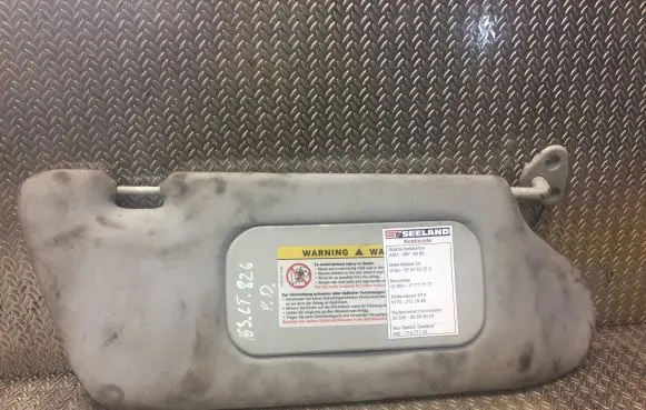 Mercedes-Benz ML W163 Sun visor
